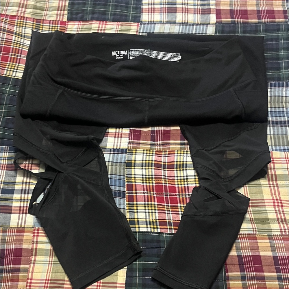 Victoria's Secret Women’s Stylish Black Leggings